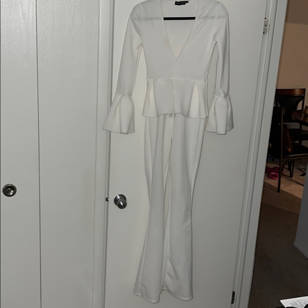 White jumpsuit